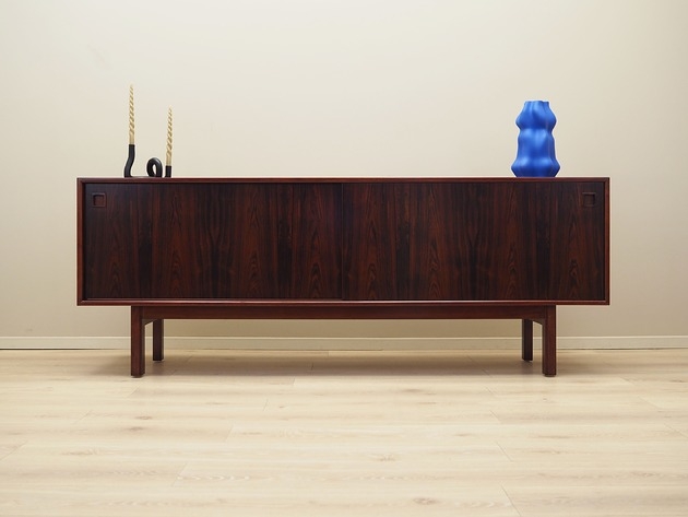 Image of Sideboard palisandrowy, duński design, lata 70, produkcja: Omann Jun