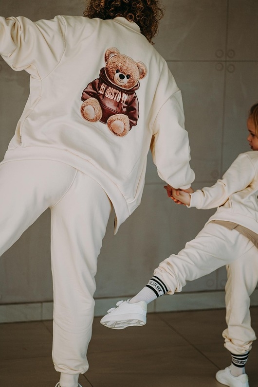 Image of Pakamera Bluza oversize rozpinana Biscuit Teddy