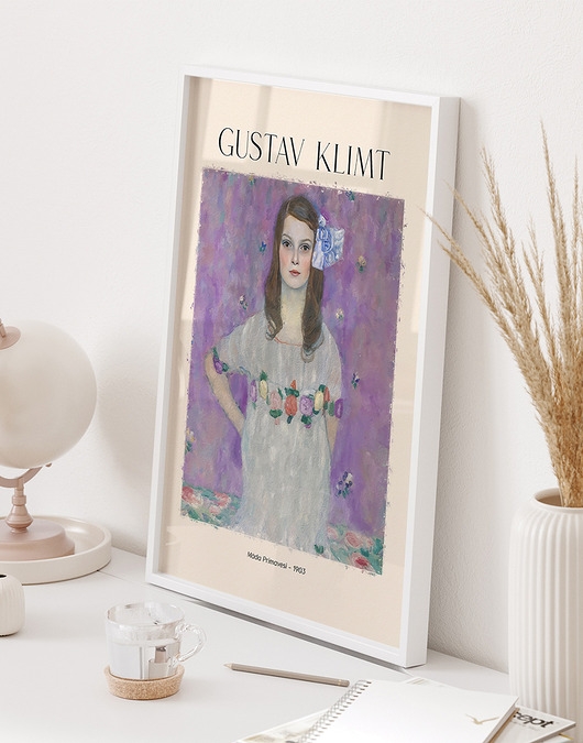 Image of Plakat Reprodukcja Gustav Klimt - Mada Primavesi