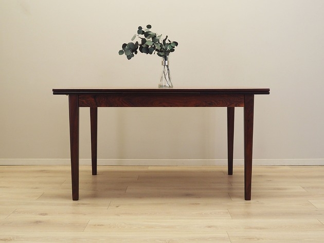 Image of Pakamera Stół palisandrowy, duński design, lata 70, produkcja: Dania