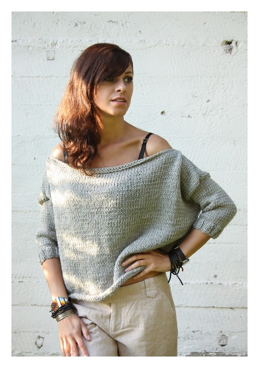 Image of Pakamera Sweter oversize handmade