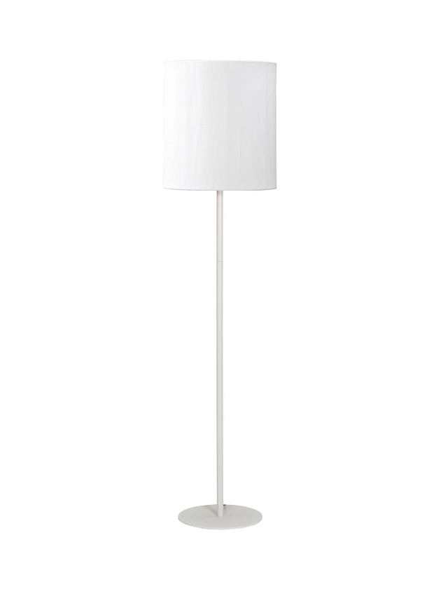 Image of Pakamera Biała lampa stojąca Agnar C na taras