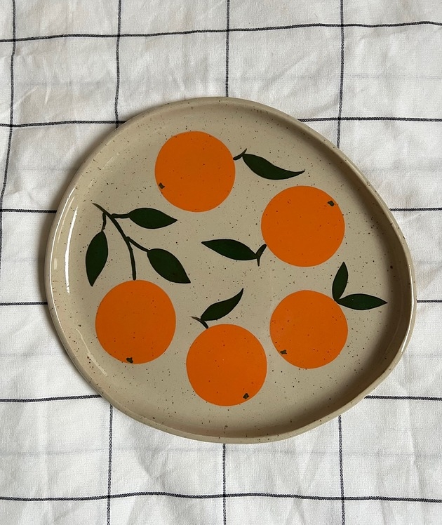 Image of Talerz ceramiczny Oranges