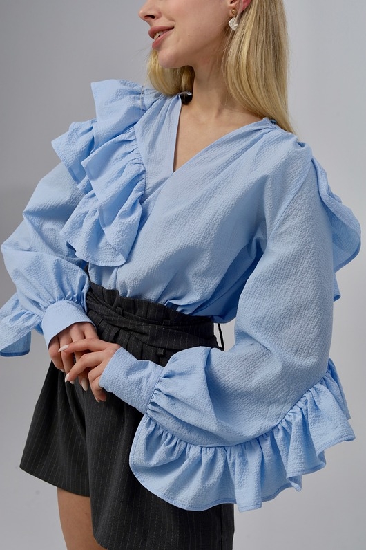 Image of Pakamera Bluzka Celeste