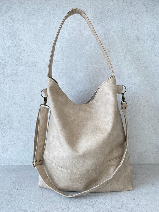 Image of Pakamera Torba hobo XL - beż