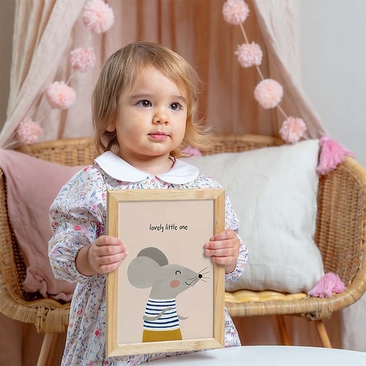 Image of Pakamera Plakat Myszka Tobi - Plakaty Na Ścianę Dla Dzieci