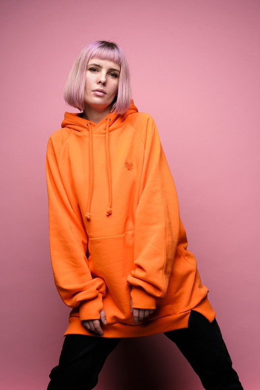 Image of Bluza SUMO pomarańczowa / oversize hoodie