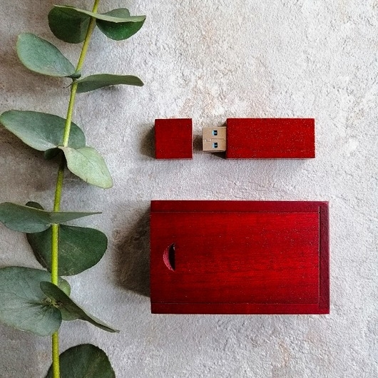 Image of Pakamera Pendrive SteamMEMORY of Wood - grawer