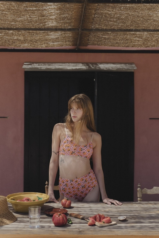 Image of Pakamera Bralette tomate orange