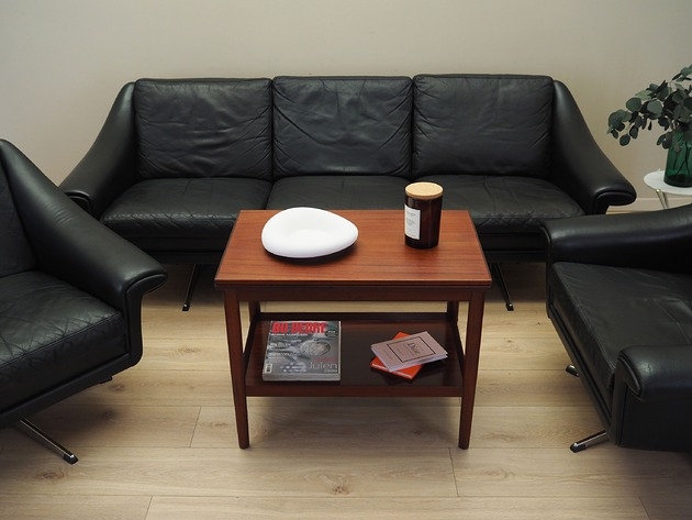 Image of Pakamera Stolik rozkładany, duński design, lata 60, designer: Ole Wanscher