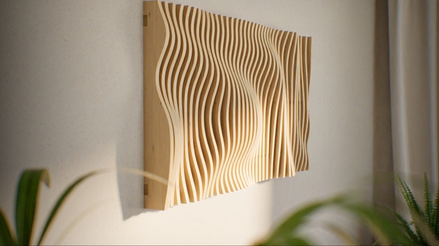 Image of Pakamera Parametryczny panel akustyczny Wave L