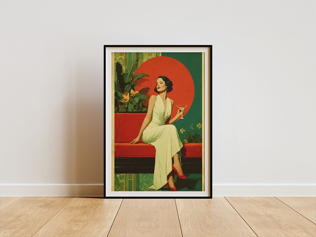 Image of Pakamera Plakat - Lady Martinella