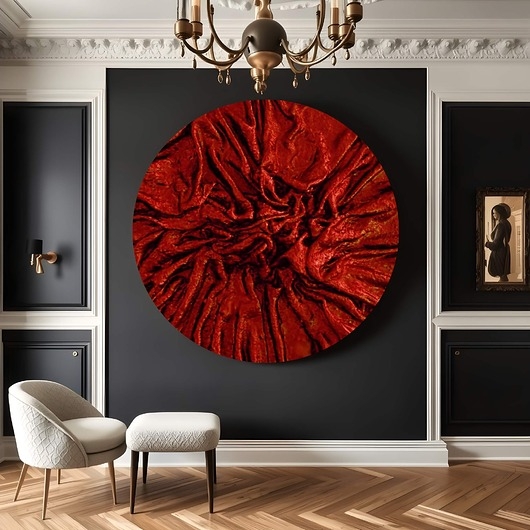 Image of Pakamera Art And Texure nietypowe obrazy strukturalne mocne kolory ROJO