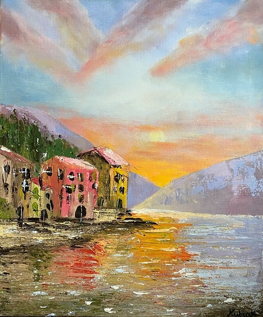 Image of Pakamera Esmeralda / obraz pejzaż morze 50x60 cm