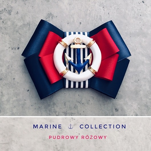 Image of Pakamera Brosza Marynarska z Kotwicą NEW
