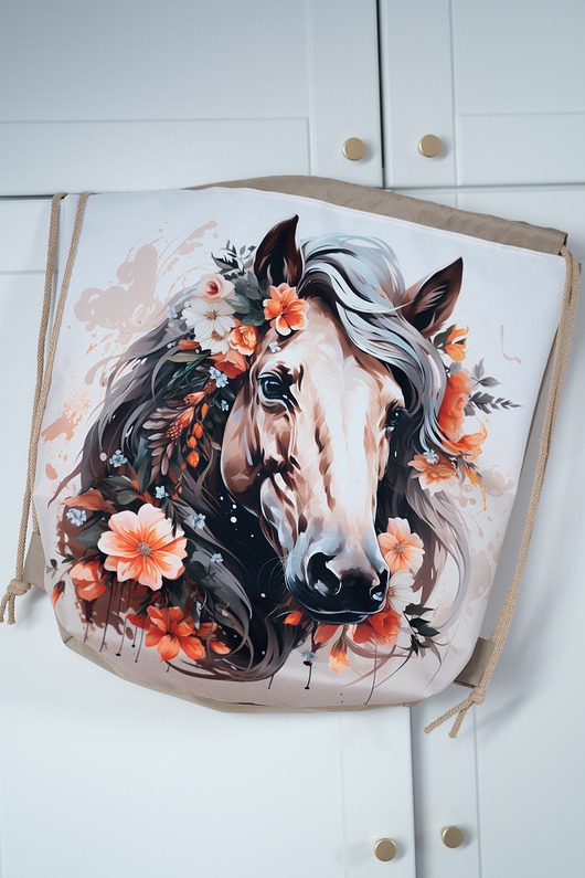 Image of Pakamera Plecak na Hobby Horse - biały
