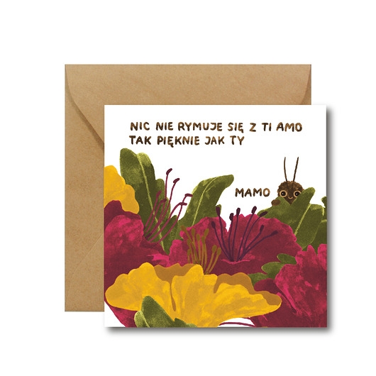 Image of Pakamera TI AMO - kartka na dzień mamy