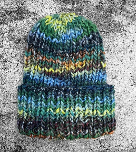 Image of Czapka zimowa beanie Aurora Zorza