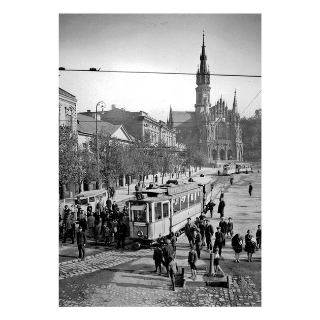 Image of Pakamera Kartka Premium - Vintage Kraków, Podgórze