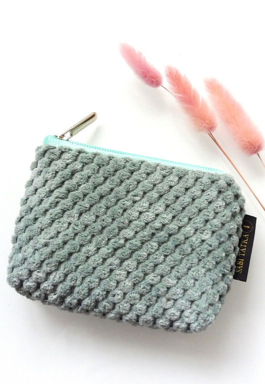 Image of Pakamera Portfel card holder Bubbles Miętowy