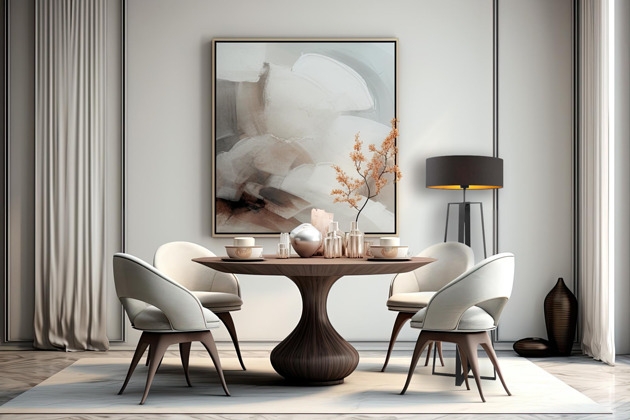 Image of Pakamera Duża lampa stojąca do salonu w stylu glamour MOSS GOLD