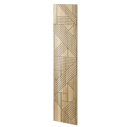 Image of Pakamera Panel frezowany - Bormla - 60x275 cm