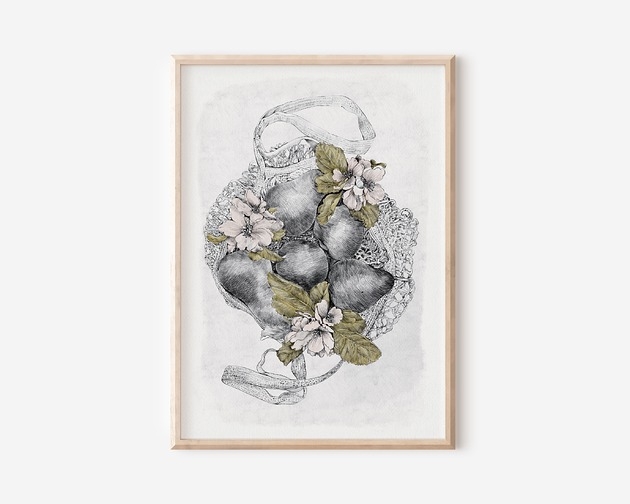 Image of Pakamera Plakat botaniczny - GRUSZKI