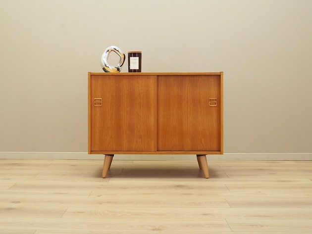 Image of Pakamera Szafka jesionowa, duński design, lata 70, produkcja: Dania