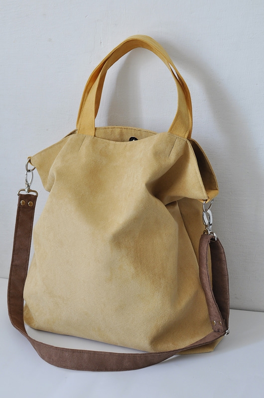 Image of TORBA HOBO XXL - piaskowa