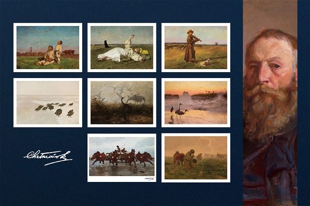 Image of Pakamera Zestaw Kartek CHEŁMOŃSKI - Set 8 szt