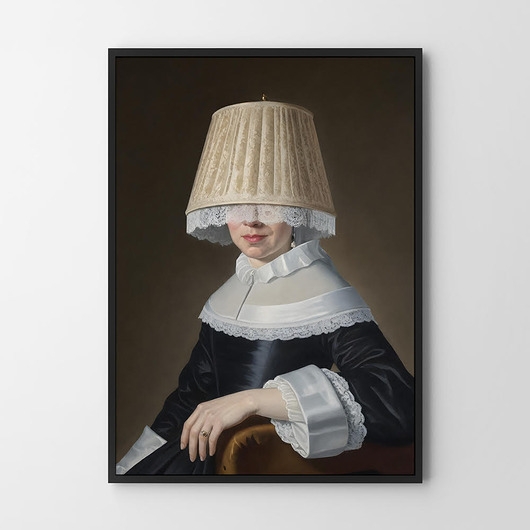 Image of Pakamera Plakat Pod kloszem Lady shade