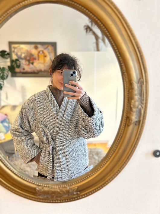 Image of Pakamera Kimono MIBEL / melanż