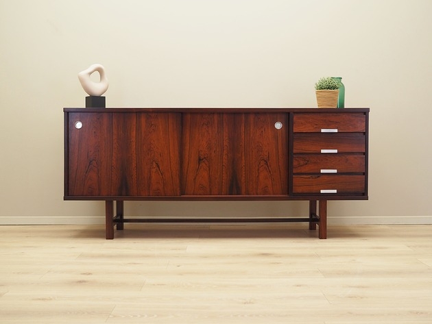 Image of Sideboard palisandrowy, duński design, lata 70, produkcja: Dania