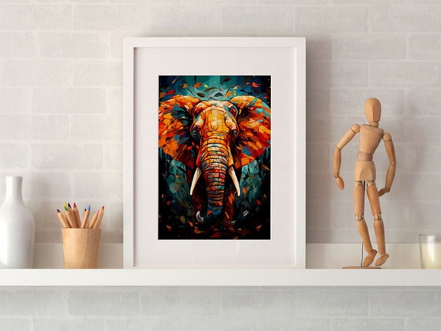 Image of Plakat - Elephant