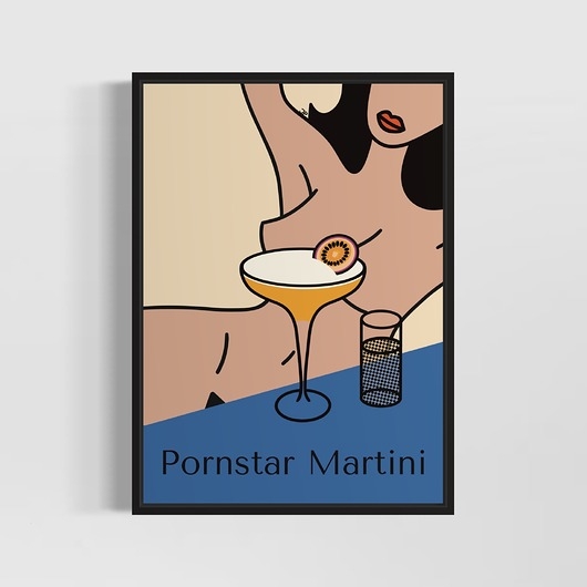 Image of Plakat Pornstar Martini