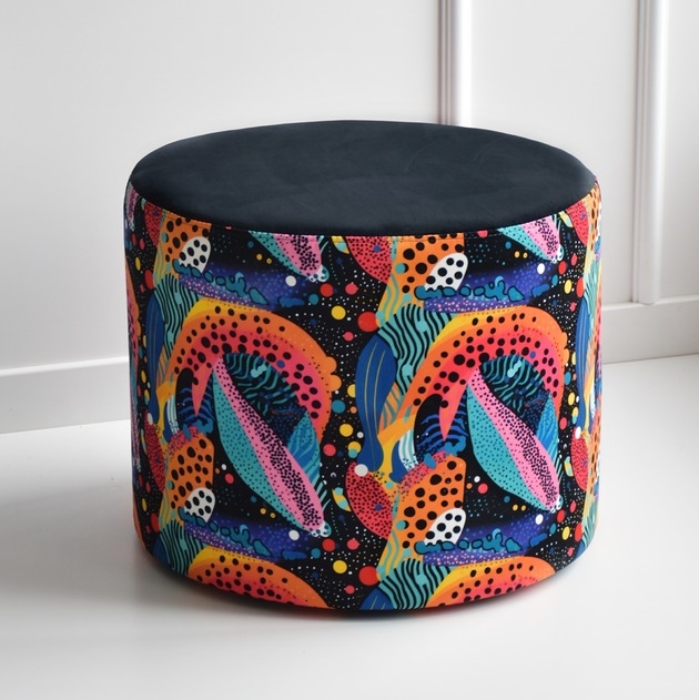 Image of Pakamera Puf Ring Kropki abstract
