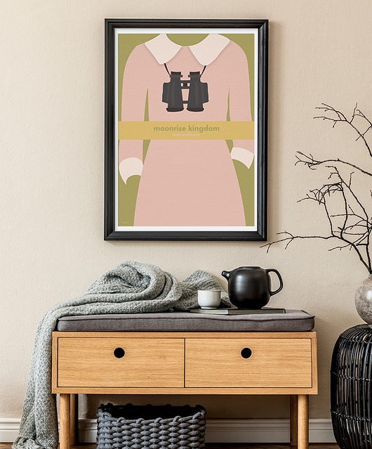 Image of Pakamera Plakat Kochankowie z Księżyca - Moonrise Kingdom