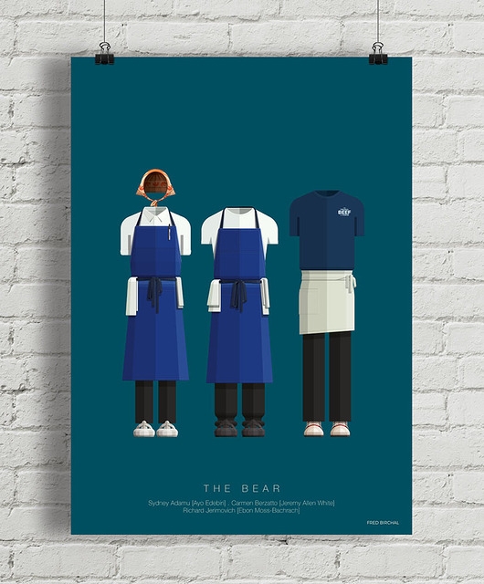Image of Pakamera The Bear - plakat fine art