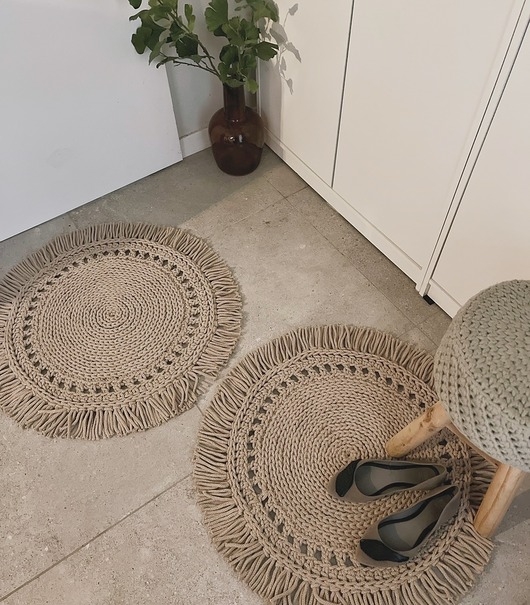 Image of Pakamera Dywan sznurkowy BOHO 120cm