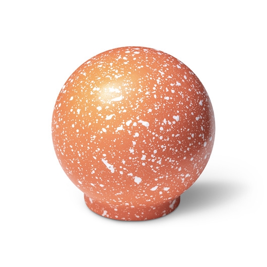 Image of Pakamera Orange &amp; White Melange - Gałka Ren