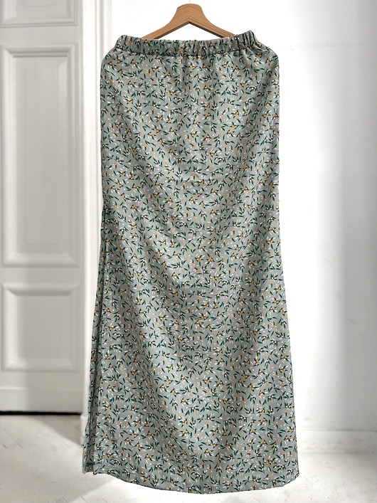Image of Pakamera Spring / spódnica maxi ze 100% wiskozy
