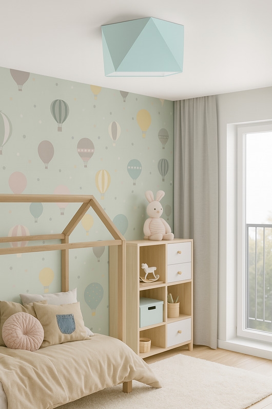 Image of Pakamera Geometryczny plafon dla dzieci KOLORADO KIDS
