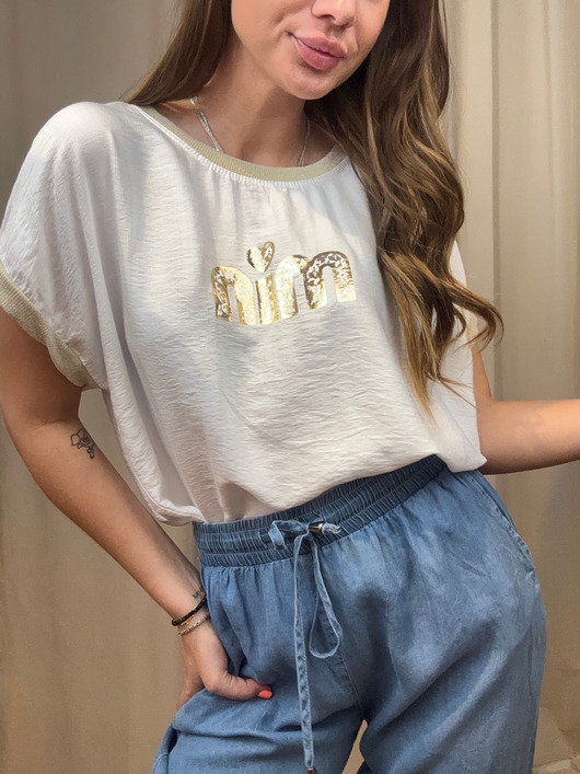 Image of Pakamera Wiskozowy t-shirt MIN