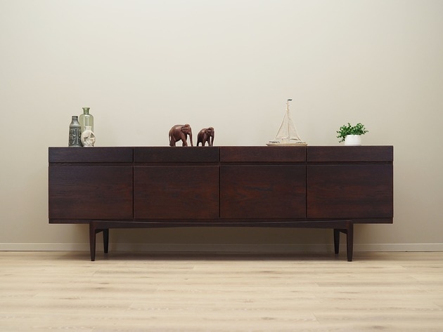 Image of Sideboard dębowy, lata 70, Ib Kofod Larsen, Faarup M