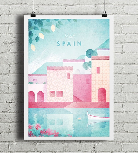 Image of Hiszpania - vintage plakat