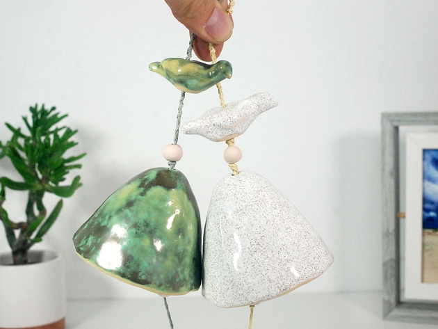 Image of Pakamera Wisząca dekoracja ceramiczna do salonu, sypialni