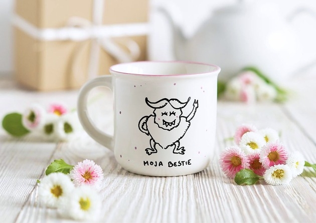 Image of Pakamera Kubek Mojej Bestie, dla najlepszej przyjaciółki