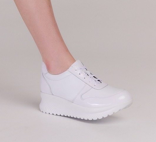 Image of Pakamera Sneakersy skórzane (6751)