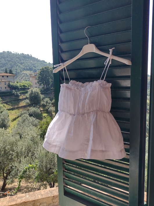 Image of Pakamera SYLWIA top white