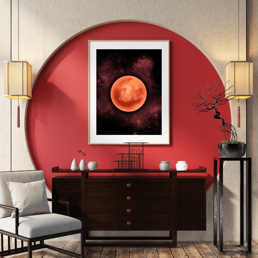 Image of Plakat Red Moon